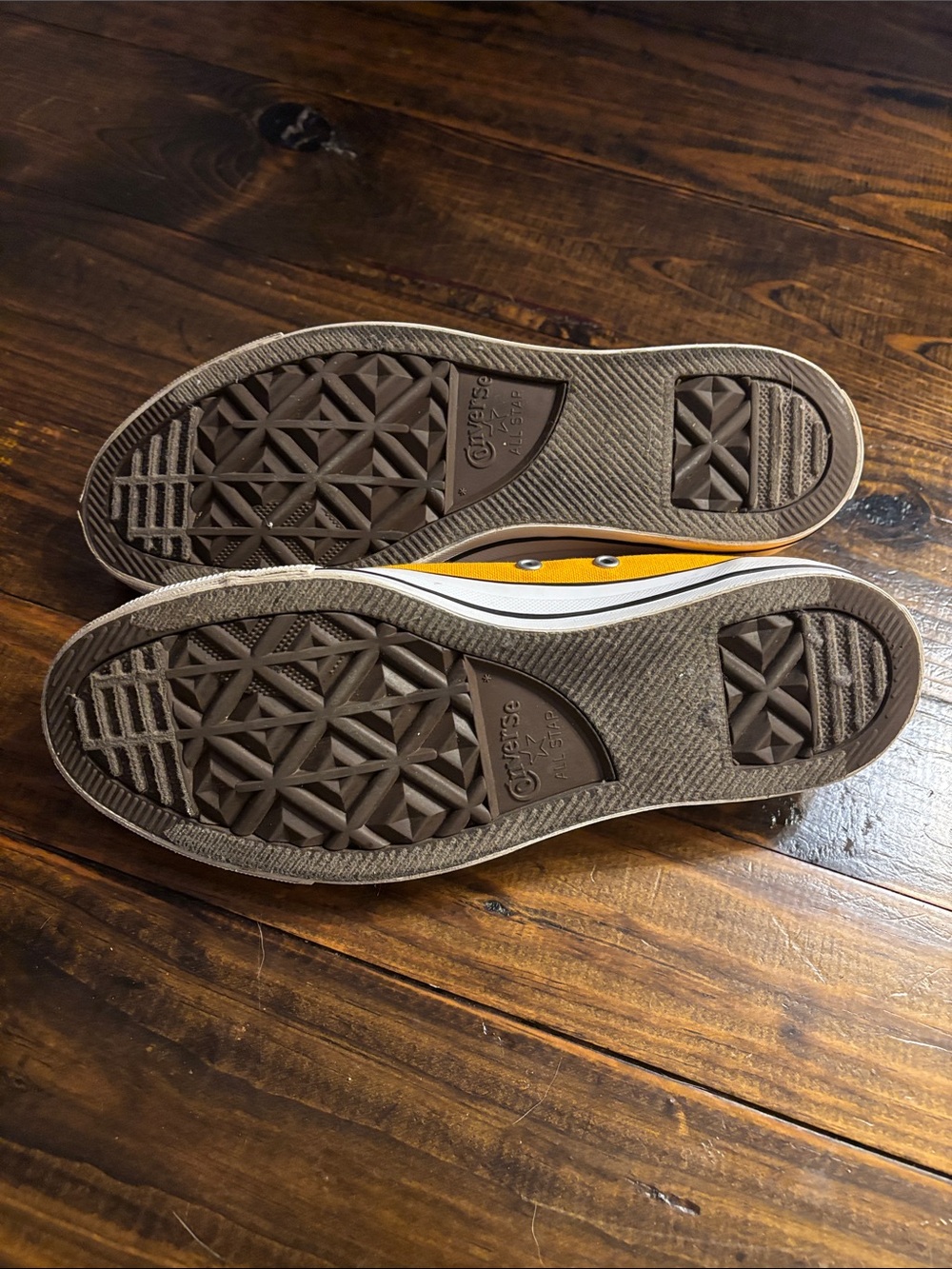 Converse Low Top Sneakers - Yellow and White - Picture 3 of 4